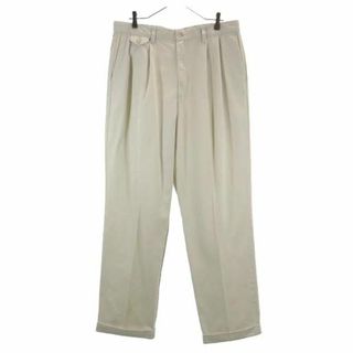 ドッカーズ USA製 チノパンツ w36 アイボリー DOCKERS ビッグサイズ メンズ(チノパン)