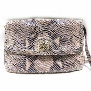 トリーバーチ(Tory Burch)のTORY BURCH トリーバーチ ☆ レザー パイソン柄 ショルダーバッグ レディース ▼ ロト00/6Ｃ(ショルダーバッグ)