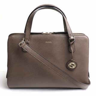 グッチ(Gucci)のGUCCI グッチ 2Wayショルダーバッグ ダークブラウン 391987 レディース【中古】(ショルダーバッグ)