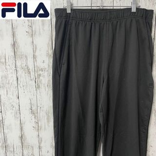 フィラ(FILA)のFILA フィラ アメリカ古着 トラックパンツ L ダークグレー メンズ(その他)