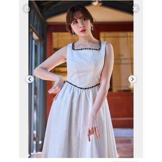 ハーリップトゥ(Her lip to)のherlipto Monaco Tweed Dress(ロングワンピース/マキシワンピース)