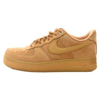 ナイキ(NIKE)のNIKE ナイキ AIR FORCE 1 '07 WB FLAX/WHEAT-GUM エアフォース1 フラックス/ウィート ローカットスニーカー ブラウン US9/27cm CJ9179-200(スニーカー)