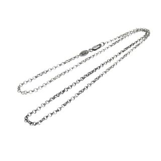 クロムハーツ(Chrome Hearts)のクロムハーツ CHROME HEARTS ■ 【 NECKCHAIN R18 】 ロール チェーン シルバー ネックレス　33881(ネックレス)