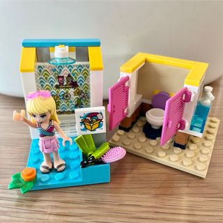 Lego - レゴフレンズ　LEGO ミニフィグ　トイレ　シャワー　小物