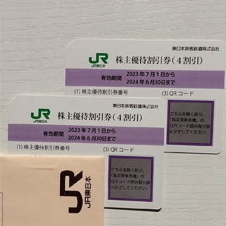 JR - 【匿名発送】JR東日本 株主優待券 2枚セット