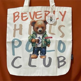 ビバリーヒルズポロクラブ(BEVERLY HILLS POLO CLUB（BHPC）)の【新品】　ビバリーヒルズポロクラブ ショッピングバッグ　くま 並行輸入品(トートバッグ)