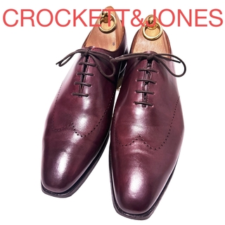 クロケットアンドジョーンズ(Crockett&Jones)の358.CROCKETT&JONES  ハンドグレード ホールカット 6.5D(ドレス/ビジネス)