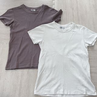 ユニクロ(UNIQLO)のUNIQLO クルーネックTシャツ(Tシャツ(半袖/袖なし))