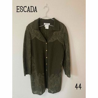 エスカーダ(ESCADA)のエスカーダ　カーディガン　44 長袖　ジャケット(カーディガン)