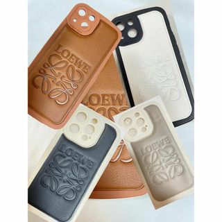 ロエベ(LOEWE)のLoewe ロエベ　iPhone13 14 15 ケース　ブランド　カバー　黒色(iPhoneケース)