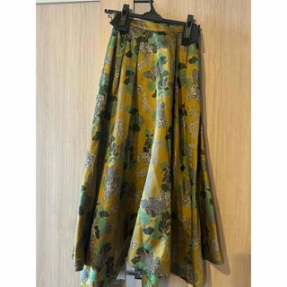 アメリヴィンテージ(Ameri VINTAGE)のAmeri アメリ ⭐︎ BERRY JACQUARD BELT SKIRT (ひざ丈スカート)