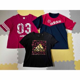 アディダス(adidas)の【adidas】　アディダス　Tシャツ　3点セット　M(Tシャツ(半袖/袖なし))