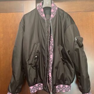 プラダ(PRADA)のPRADA 21AW ReNylon Knit Bomber Jacket (ナイロンジャケット)