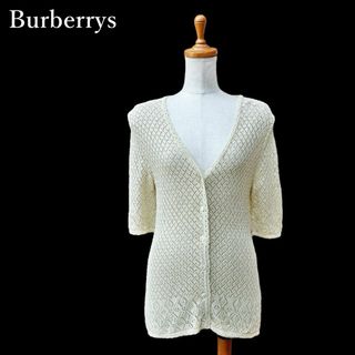 バーバリー(BURBERRY)の【Burberrys】サマーカーディガン/スカラップ/半袖/SP★バーバリー(カーディガン)