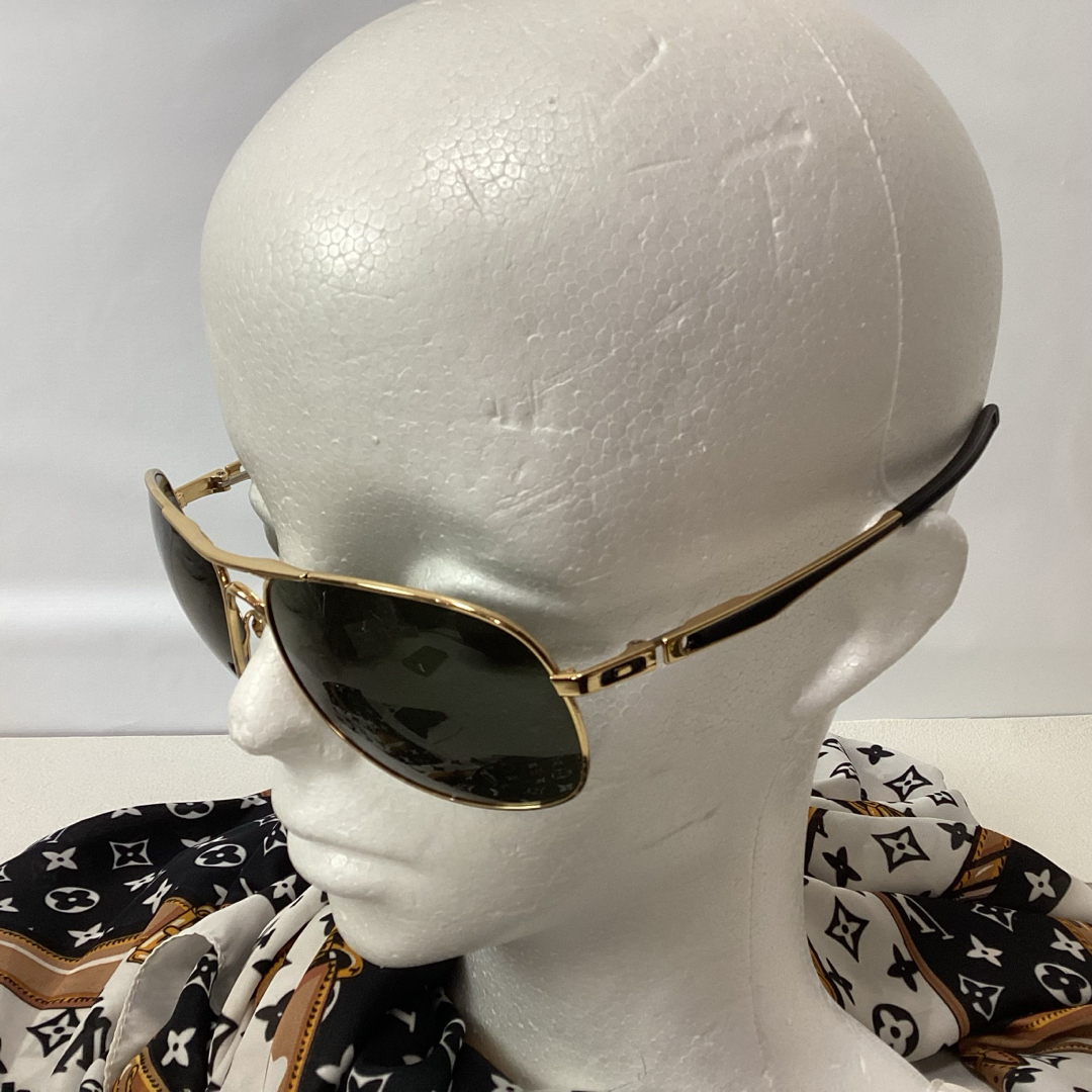 Oakley - OAKLEY オークリー ティアドロップ 金縁 サングラスの Oakley - OAKLEY オークリー ティアドロップ 金縁 サングラスの