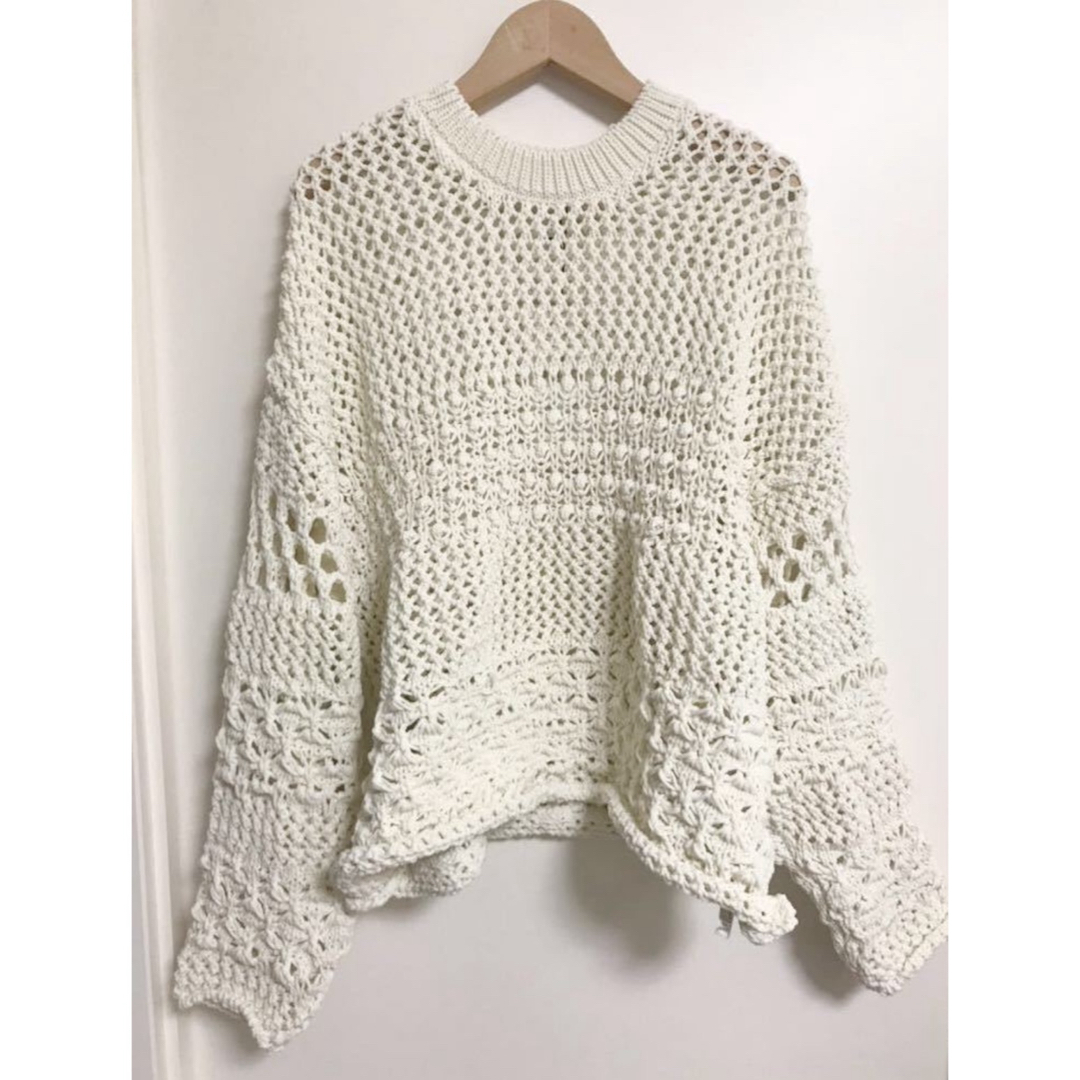 ZARA - ZARA 新品 ニット トップス テクスチャーニットセーター ZARA - ZARA 新品 ニット トップス テクスチャーニットセーター