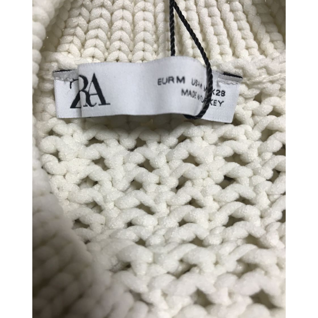 ZARA - ZARA 新品 ニット トップス テクスチャーニットセーター ZARA - ZARA 新品 ニット トップス テクスチャーニットセーター