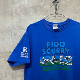 US古着FIDO SCURRY 動物保護 企業物Tシャツ(Tシャツ/カットソー(半袖/袖なし))