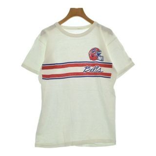 チャンピオン(Champion)のCHAMPION チャンピオン Tシャツ・カットソー -(XS位) 白 【古着】【中古】(Tシャツ/カットソー(半袖/袖なし))