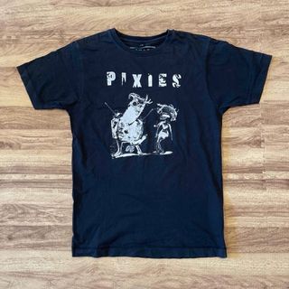 ミュージックティー(MUSIC TEE)の限定 Pixiesピクシーズ ロック バンド ツアー Tシャツ ロックTバンドT(Tシャツ/カットソー(半袖/袖なし))