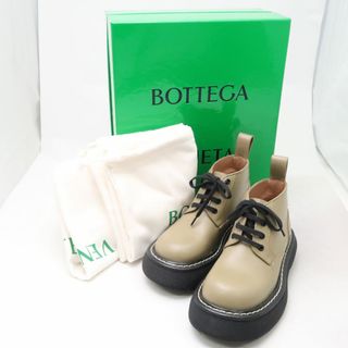 ボッテガヴェネタ(Bottega Veneta)の美品 BOTTEGA VENETA ボッテガヴェネタ ブーツ 36 23cm相当 ザバウンス ボリュームソールブーツ レディース AT522W1 (ブーツ)