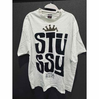 ステューシー(STUSSY)のstussy  tシャツ　ホワイト(Tシャツ/カットソー(半袖/袖なし))