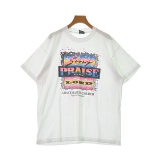 その他 ソノタ Tシャツ・カットソー XL 白 【古着】【中古】(Tシャツ/カットソー(半袖/袖なし))