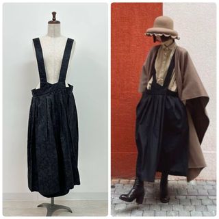 COMME des GARCONS COMME des GARCONS - 21ss コムコム ギャルソン ジャガード スカート ジャンパースカート XS