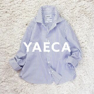 ヤエカ(YAECA)のYAECA　長袖コンフォートシャツ　ワッシャー加工　ストライプ　*247(シャツ/ブラウス(長袖/七分))
