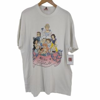 USED古着(ユーズドフルギ) USA製 プリンセスプリント S/S TEE(Tシャツ/カットソー(半袖/袖なし))