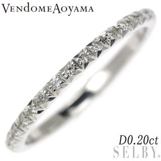 ヴァンドームアオヤマ(Vendome Aoyama)のヴァンドーム青山 K18WG ダイヤモンド リング 0.20ct(リング(指輪))