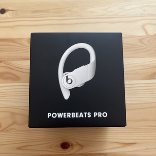 ビーツバイドクタードレ(Beats by Dr Dre)のPOWER BEATS PRO ivory(アイボリー)(ヘッドフォン/イヤフォン)