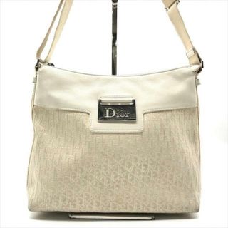 クリスチャンディオール(Christian Dior)の良品 Christian Dior ディオール トロッター ショルダー バッグ ストリートシック ホワイト k1704(ショルダーバッグ)