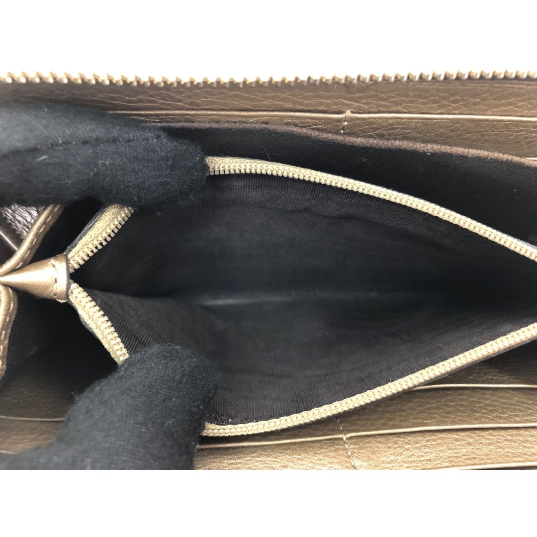 GUCCI - ▽▽GUCCI グッチ レディース長財布 ラウンドファスナー GUCCI - ▽▽GUCCI グッチ レディース長財布 ラウンドファスナー
