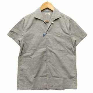 DUCK DIGGER Warehouse Co. 半袖シャツ グレー サイズ36 正規品 / B5515(シャツ)