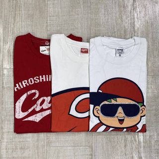 ヒロシマトウヨウカープ(広島東洋カープ)の未使用 Carp 広島 東洋 カープ Tシャツ 3枚 セット XL O(Tシャツ/カットソー(半袖/袖なし))