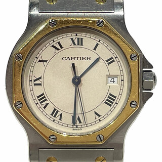 カルティエ(Cartier)のCARTIER サントスオクタゴンLM W2001583 レディース腕時計(腕時計)