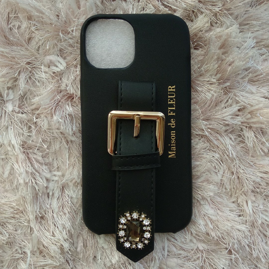 Maison de FLEUR - メゾンドフルール ビジュー ベルト iPhone14 Maison de FLEUR - メゾンドフルール ビジュー ベルト iPhone14
