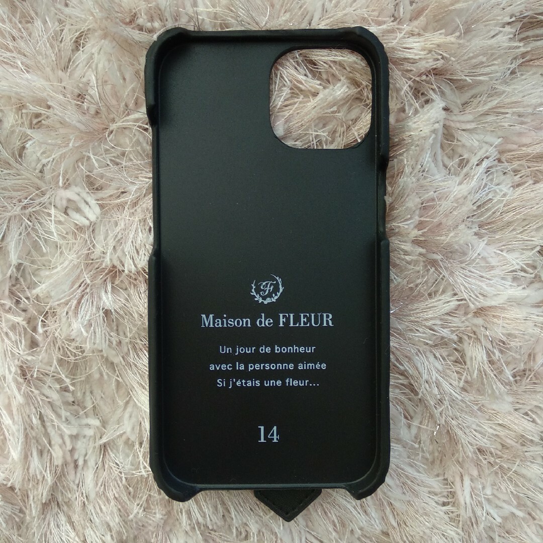 Maison de FLEUR - メゾンドフルール ビジュー ベルト iPhone14 Maison de FLEUR - メゾンドフルール ビジュー ベルト iPhone14
