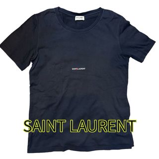 サンローラン(Saint Laurent)のSAINT LAURENT PARIS サンローラン Tシャツ S ブラック(Tシャツ/カットソー(半袖/袖なし))