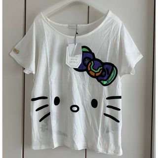 イーハイフンワールドギャラリー(E hyphen world gallery)のエヴァンゲリオン　イーハイフン　キティちゃん　コラボTシャツ　新品　半袖Tシャツ(Tシャツ(半袖/袖なし))