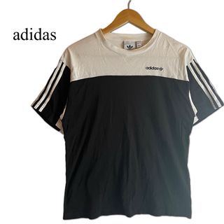 アディダス(adidas)の【adidas】adidas originals 半袖トップス L 綿100%(Tシャツ/カットソー(半袖/袖なし))