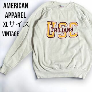 アメリカンアパレル(American Apparel)のAmerican apparel ヴィンテージ スウェット トレーナー USC(スウェット)
