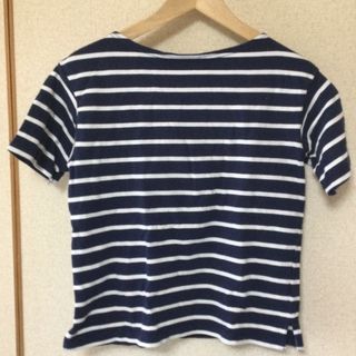 GU Tシャツ(ネイビー)(Tシャツ(半袖/袖なし))