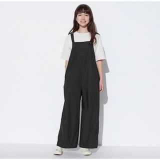 ユニクロ(UNIQLO)のユニクロ　サロペット　160(ワンピース)