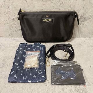 アガタ(AGATHA)の新品 AGATHA アガタ ショルダー バッグ エコバッグ パスケース チェーン(ショルダーバッグ)