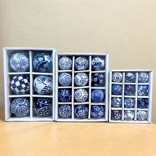 浮陶器 3点セット メダカ鉢 睡蓮鉢(アクアリウム)