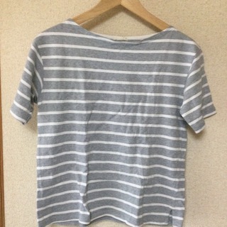 GU Tシャツ(グレー)(Tシャツ/カットソー(半袖/袖なし))