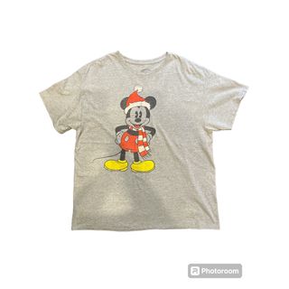 ディズニー　プリントTシャツ　半袖　Tシャツ　古着(Tシャツ/カットソー(半袖/袖なし))