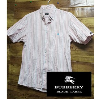 バーバリー(BURBERRY)のburberry ブラックレーベル　半袖シャツ　男女兼用　サイズ2(シャツ)